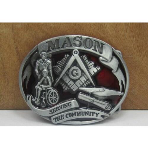 Freemason G Belt Buckle Free Mason Masonic Jewelry Buckle Clasp Hook For DIY Belt Accessories Men Fashion Jewelry Gift 10pcs/lot