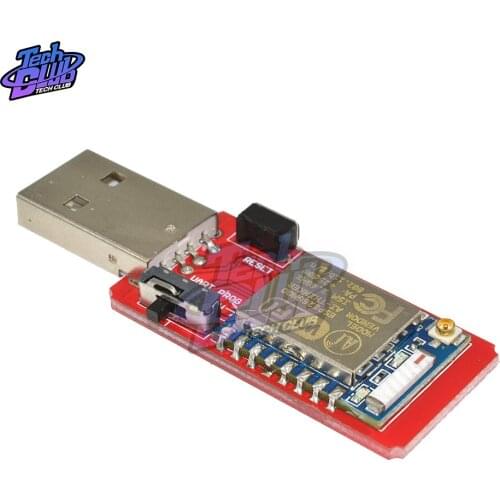 4.5V - 5.5V CH340 CH340G USB To TTL ESP8266 ESP-07 ESP07 WiFi Wireless Development Board Module Antenna To TTL Driver Module