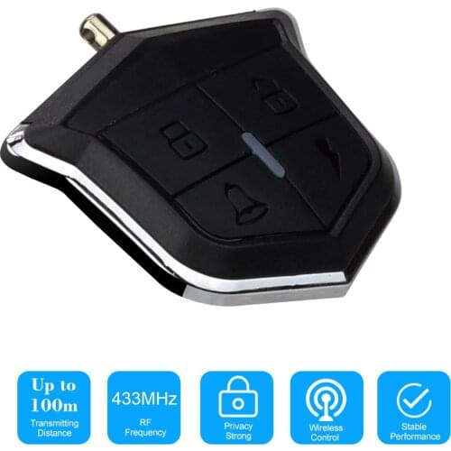 433MHz Wireless Clone Switch Cloning Copy Electric Gate Garage Door Opener Control Duplicator Portable 4 Buttons Remote Control