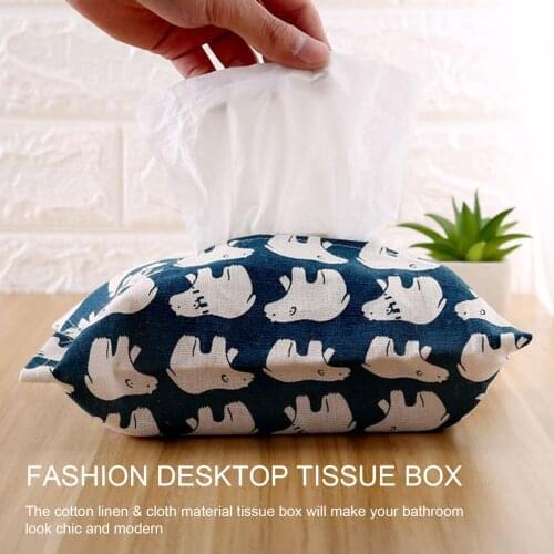 Household Tissue Box Cover Living Room Paper Tissue Box Napkin Organizer Simple Desktop Tissue Kitchen Storage Box Tissue Boxes