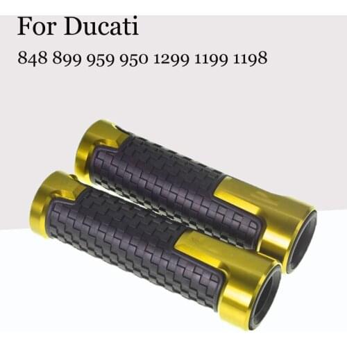 For Ducati 848 899 959 950 1299 1199 1198 Motorcycle Modification Handle Rubber Throttle Grip Handlebar Accessories