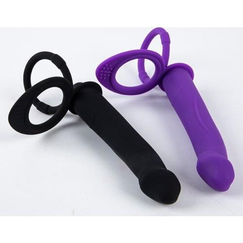 Double Penetration Strap On Cock Dildo Anal Vibrator Adult Erotic Sex Toys