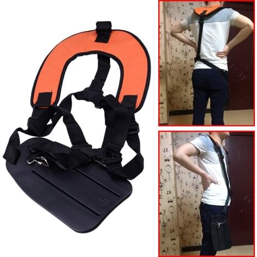 LETAOSK Strimmer Double Shoulder Harness Strap Padded Belt Lawn Mower Parts Fit for Brush Cutter Trimmer