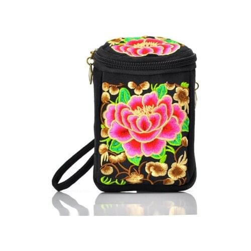 Fashion Bohemian Embroidery Mini Shopping Handbags!Nice National Floral Embroidered Women Small Shoulder bags Hot Small Carrier