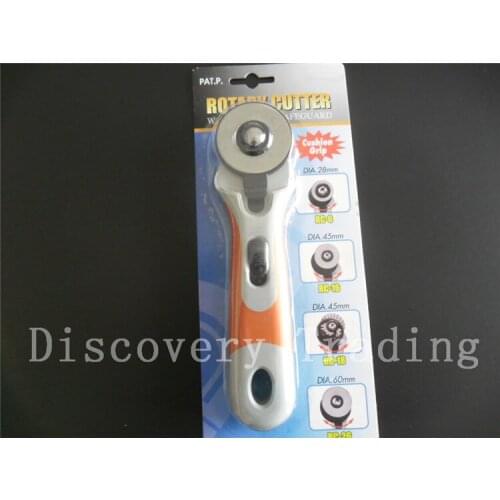 New arrivel 45MM ROTARY CUTTER 5PCS/Lot , very good for cutting Fabric leather Film,Vinyl high speed steel