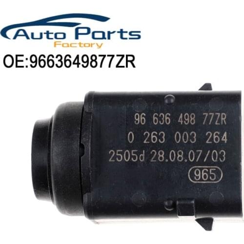 New PDC Parking Sensor For Peugeot Citroen 9663649877ZR Reverse Parking Radar Assist Sensor