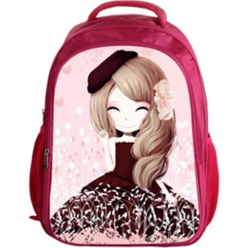 New cartoon Backpack Kawaii Kids School Bag Girls Kids Book Bag Children Party Gift Canvas Backpacks For Female