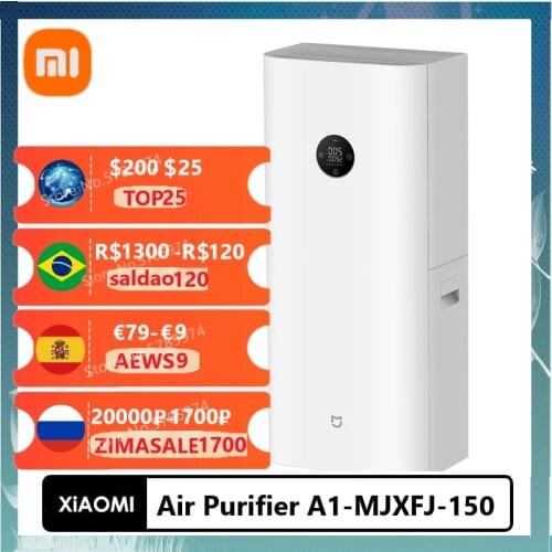 New Xiaomi MIJIA Electric Air Purifier Intelligent Formaldehyde Haze Dust Remover Machine Air Cleaning Device MJXFJ-150-A1
