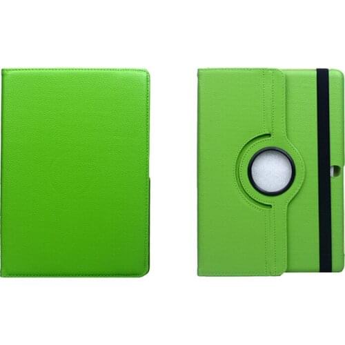 Wholesale 360 degree rotation folding folio protective smart faux leather case for samsung galaxy Note Pro P900 P901 T905 12.2