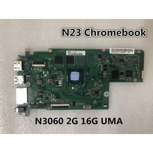 Original laptop Lenovo Ideapad N23 Chromebook Motherboard CPU N3060 2G 16G UMA FRU 5B20N08016 5B20L25527
