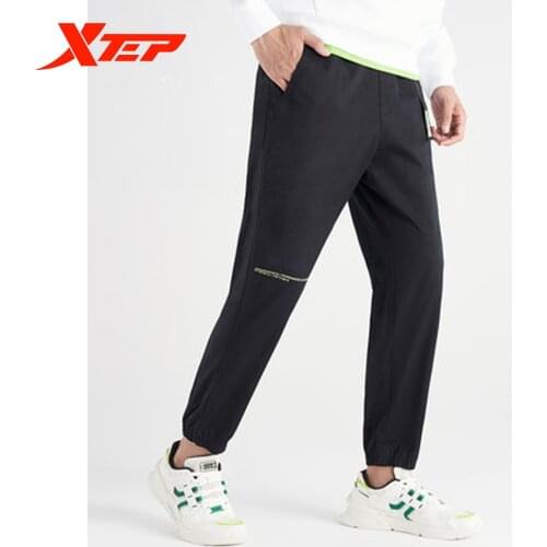 Xtep Autumn MenS Casual Sports Pants MenS Loose Woven Breathable Trousers Stretch Fitness Pants 880329490039