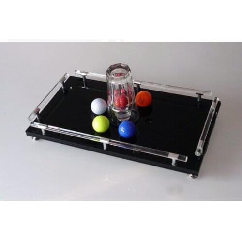 Hole In One Magic Tricks Selected Ball Into Glass Tour De Magie Magician Stage Illusion Gimmick Props Funny Mentalism