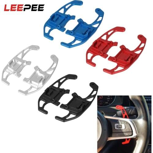 2Pcs/Set For VW GOLF GTI R GTD GTE MK7 7 POLO GTI Scirocco Car Steering Wheel Shift Paddle Auto Replacement Shifter Extended