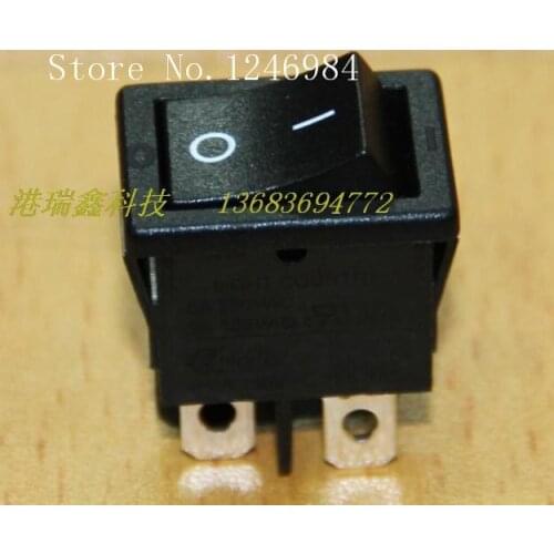 [SA]Power Switch R19 -Taiwan group LIGHT black rocker switch AC Dual boat type switch R9D2--100PCS/LOT