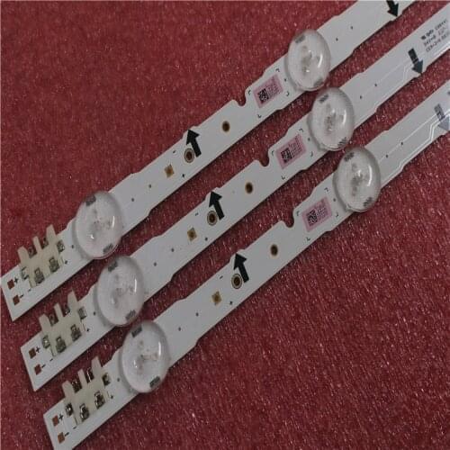 New Kit)6pcs 7LEDs 650mm LED backlight strip for samsung 32Inch TV 2014SVS32HD D4GE-320DC0-R3 BN96-35208A 30448A 30446A 30445A