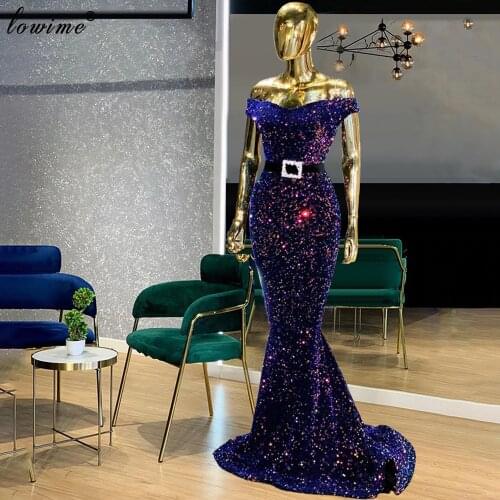 Plus Size Arabic Evening Dresses Long Mermaid Evening Gowns Turkish Couture Elegant Prom Party Dresses Evening Wear Vestidos
