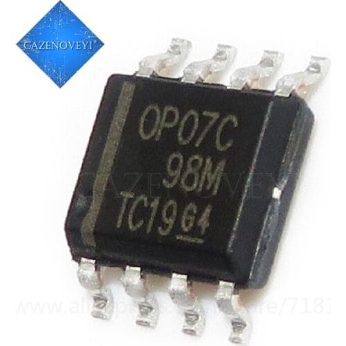 10pcs/lot OP07CDR OP07C OP07 SOP-8 In Stock
