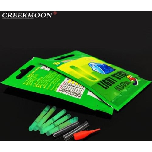 250pcs 4.5*37mm Chemical Fishing Light Sticks Dark Glow Stick Night Fluorescent Fishing Light Sticks Fish Bait Alarm Tools 50bag