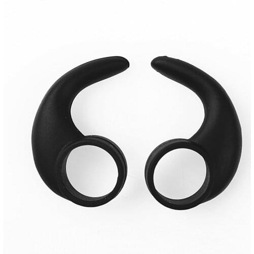 5 Pairs Soft Silicone Earbud Hooks Removable Anti Slip Sport Grips Fins Wings Budlocks Adapters Ear Hook for Bluetooth Earphone
