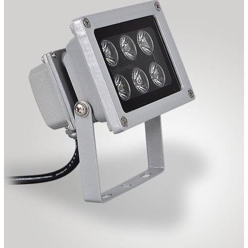 6W 100LM/W AC85v--265v Waterproof RGB LED Flood Light