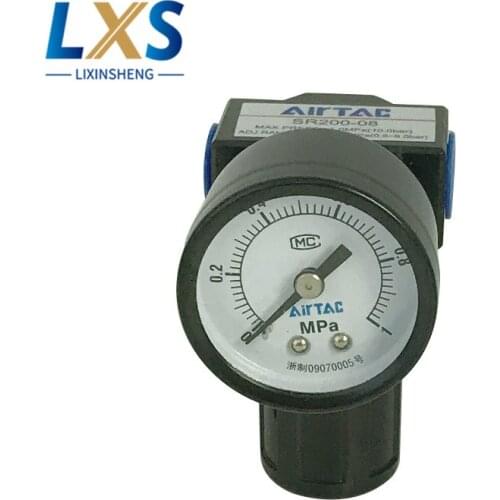 AIRTAC SR Serices Pressure Regulating Valve SR200-08 Pneumatic Control Valve