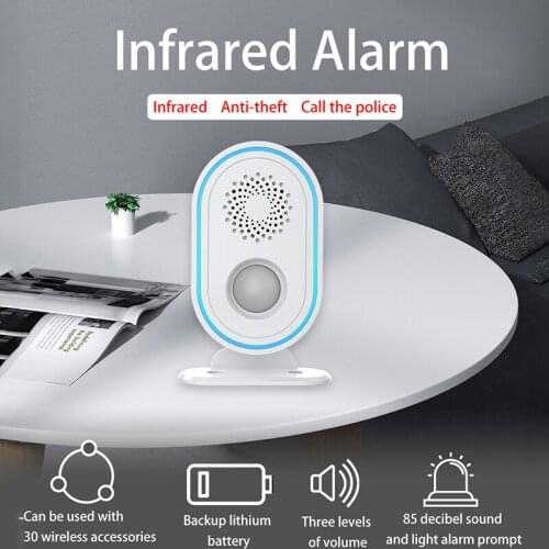 Motion Sensor Home Security Alarm PIR Human Body Movement Detector 85dB Wireless Anti-theft Burglar 433MHZ Alarm Sensor System