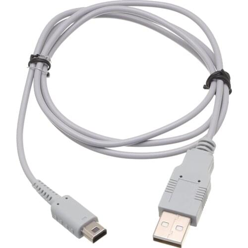 For Nintend WiiU Pad Controller Joypad USB Charger Cable Power Supply Charging Cable Data Cord For Nintendo Wii U Gamepad