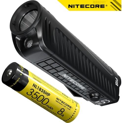 Nitecore P18 with 3500mAh 18650 Battery 1800 Lumen CREE LED Gear Law Enforcement Search Outdoor Camping Flashlight Free Shipping