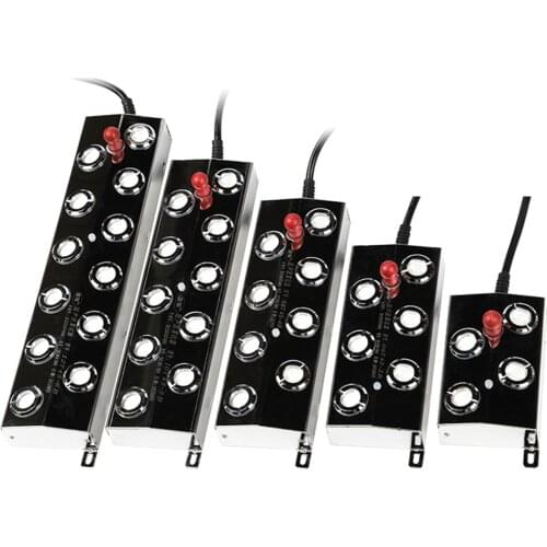 4/6/8/10/12-Head Mist Maker Fogger, Ultrasonic Water Fountain Pond Fog Machine, Home Use Agricultural Air Humidifier