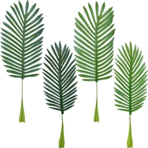 Simulation Green Plants Green Leaves Flower Arrangement Fake Iron Leaves Sunflower Leave Turtle Banana Leave Wedding Mall Scene