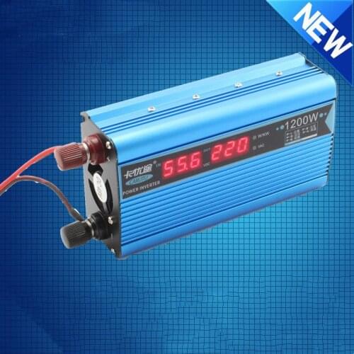 600W Solar Inverter Home Micro 12V 24V 48V Transform 220V + USB 5V 2A for Solar Plate Battery Wind Generator Car Power E11956