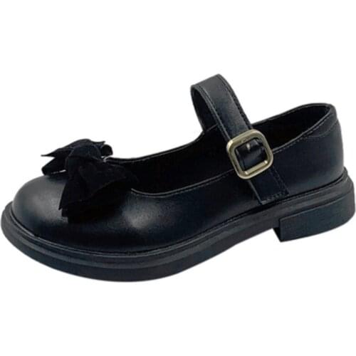 Summer new womens fashion British retro Mary Jane shoes Japanese soft girl platform small leather shoes