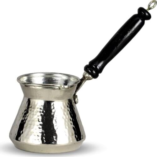 Morya Copper Turkish Coffee Pot Mocha Espresso Latte Ewer Vintage Jazzva Briki Coffee Pot Kettle Drink Tool Cafetiere Stovetop 300ml