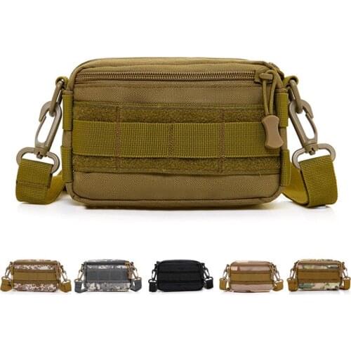Outdoor Hunting 600D Nylon Multi-Function Tactics Waist Bag Camping Climbings Shoulder Bag Gear Military Waist Backpack