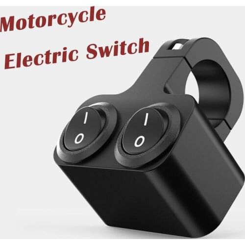 Motorcycle Electric Switch Multifunctional Handlebar Mount Motorbike horn Button Turn Signal Fog Lamp Light Controller Switch