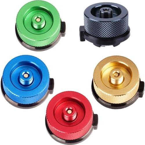 Outdoor Camping Picnic Stove Converter Long-Flat Gas Bottle Adapter Burner