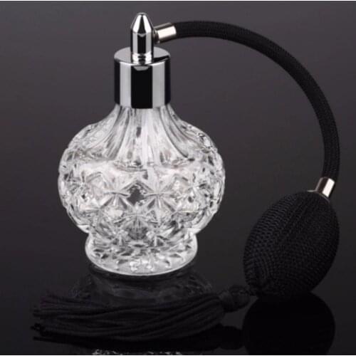 80ml Empty Perfume Spray Bottle Refillable Atomizer Bottle Handwork Customized Luxury Perfumes Bottle Home Decor