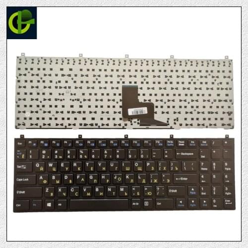 Russian Keyboard for DNS C5500 W765K W76T 118732 Clevo K107 W150HN X8100 MP-08J46SU-430 MP-08J46SU-4302 6-80-X5100-280-1 RU