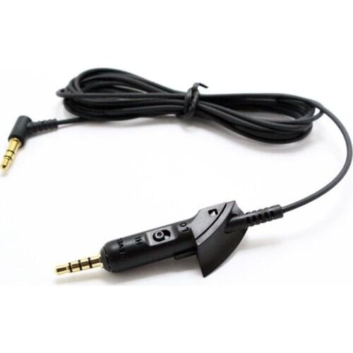 Replacement Inline Remote Audio Cable for B o s e QC15 QC 15 QC2 QC 2 Headphone Headset