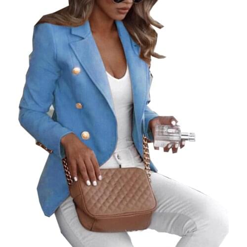 Женские пиджаки с коротким рукавом Swokii China At AliExpress