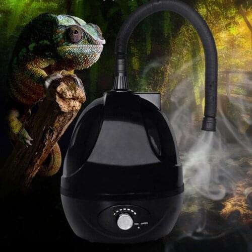 220V Pet Humidifier ReptileHumidifier Mute Adjustable For Rainforest Landscaping Reptile Terrarium Reptile Fogger