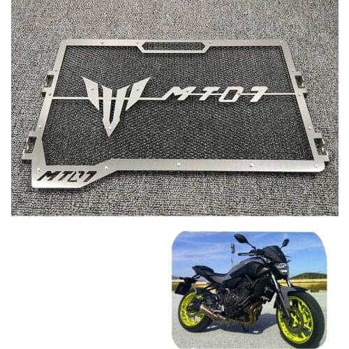 For Yamaha MT-07 MT07 MT 07 Radiator Grille Guard Cover Protector For Yamaha MT-07 2014 2015 2016 2017 New