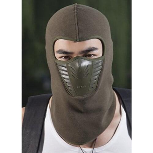 Winter Polar Fleece Thermal Balaclava Face Cover Warm Cap Face Guard Ski Snowboard Helmet Liner Head Shield Beanie Hat Men Women