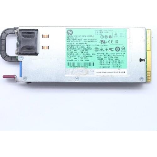 1200W DPS-1200SB A HSTNS-PD30 656364-B21 660185-001 643933-001 643956-101 Graphics Card power supply 64 Pin To 12 6 Pin To 8 Pin
