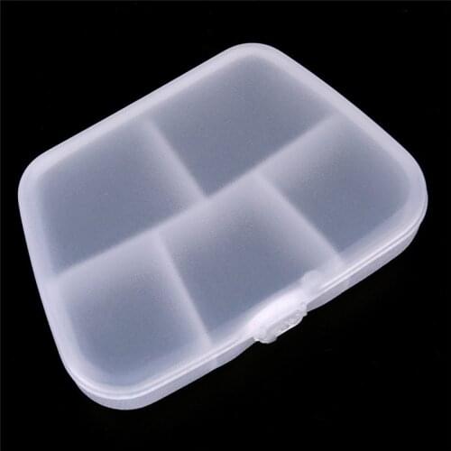 2020 Pill Cutter Portabe Multilayer Pills Organizer Box 5 Compartment Pill Storage Case Moistureproof Pill Holder Medicine Box