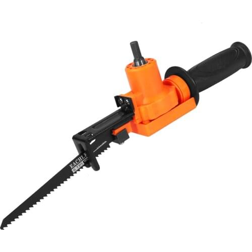 Cordless Reciprocating Saw Metal Cutting Wood Cutting Tool Electric Drill Attachment With Blades Power Tool