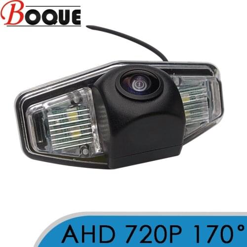BOQUE 170 Degree 1280x720P HD AHD Car Vehicle Rear View Reverse Camera for Honda Pilot CR-Z ZF S2000