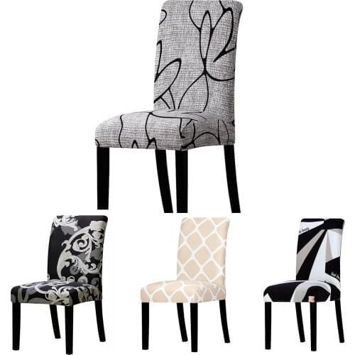 More Color Chair Covers Spandex Desk Seat Chair Cover Protector Seat Slipcovers For Hotel Banquet Wedding Universal Size
