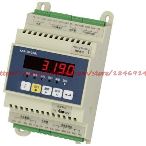 Weighing sensor transmitter 4-20mA analog communication 5V high precision 0-10V XK3190-C801