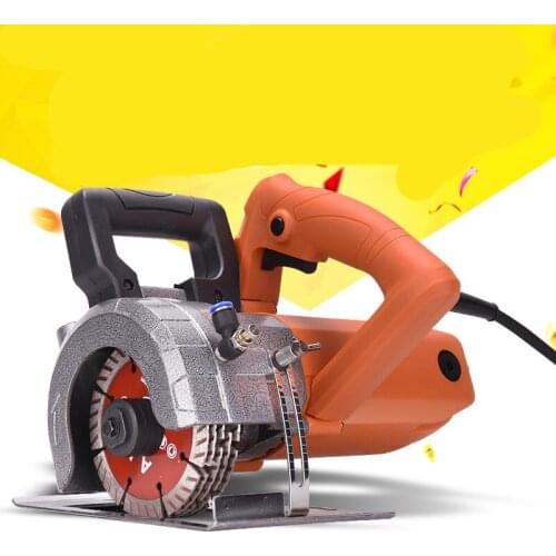 Electric wall chaser cutting machine hydropower installation wall slotting machine 9000RPM 125MM 220V